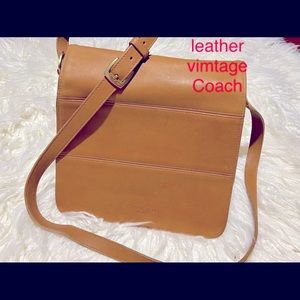 COACH Clover-died leather Crossbody